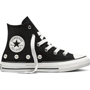 Converse Маратонки Converse Kids' Canvas High-Top Trainers - Black