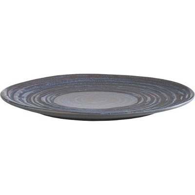 APS Melaminový talíř LOOPS 27cm šedomodrý