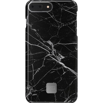 Púzdro Happy Plugs Nude iPhone 8/7 Plus - Marble čierne