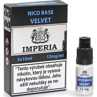 Boudoir Samadhi s.r.o. IMPERIA Báze Velvet PG20/VG80 12mg 5x10ml