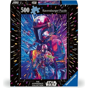 Ravensburger Пъзел Ravensburger от 500 части - Star Wars, The Mandalorian (7012001339)