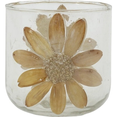 Chic Antique Sklenený svietnik Dried Flower
