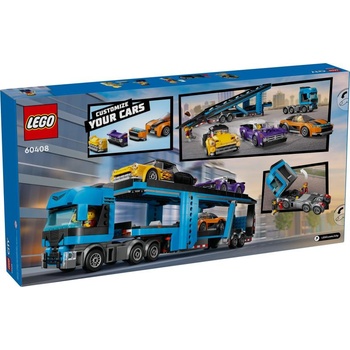 Image 1 of LEGO® City - Car Transporter Truck with Sports Cars (60408)