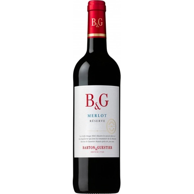 Barton & Guestier Merlot Reserva 13,5% 0,75 l (holá láhev)