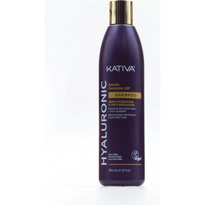 Kativa Hyaluronic Keratin & Coenzyme Q10 Shampoo 355 ml