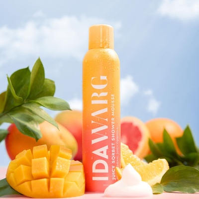 IDA WARG Beauty Мус-пяна за копринено гладка кожа ПЛОДОВО ИЗКУШЕНИЕ IDA WARG Juicy Sorbet Shower Mousse (23234)