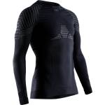 X-Bionic Мъжко синтетично термобельо X-Bionic Invent 4.0 Shirt L/S Longsleeve - Black / Charcoal - размер XL (014-2276-0114)