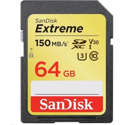 SanDisk SDXC UHS-I U3 64GB SDSDXV6-064G-GNCIN