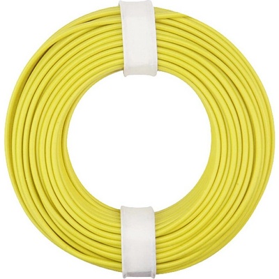 Donau Elektronik 150-013 lanko/ licna 1 x 0.50 mm², žlutá 10 m