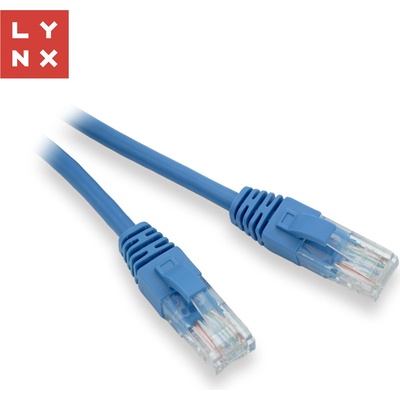 Lynx CS LX-UTP5E-200-BLUE UTP patch Cat5e PVC CCA 20m modrý