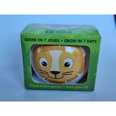 Radis et Capucine Керамично лъвче/слонче с тревичка (041566)