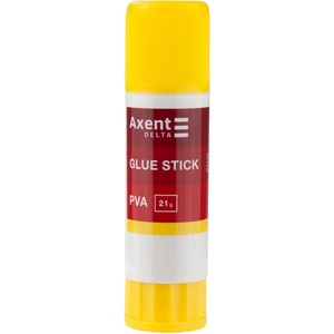  Сухо кръгло лепило Axent Delta PVA 21 g (PVA 21)