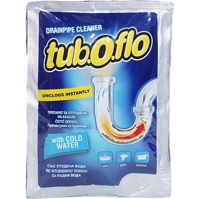 Tub. o. flo Препарат за канали студена вода 3x60гр 3бр