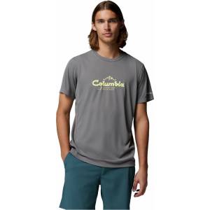 Columbia Zero Rules Light SS Graphic Crew Размер: XXL / Цвят: сив
