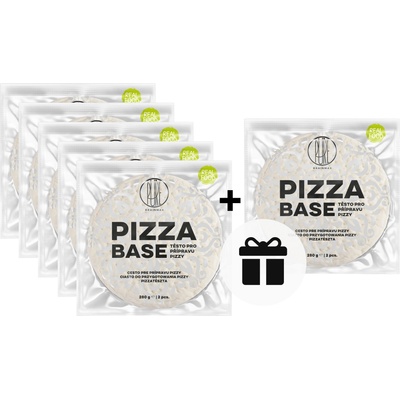 BrainMax Pure 5+1 БЕЗПЛАТНО: BrainMax Pure® Pizza Base, готово тесто за пица от Италия, 2 бр