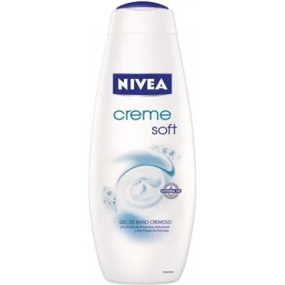 Nivea крем душ гел пяна за вана, Creme soft, 750мл
