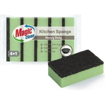 Magic Clean Гъба домакинска супер сила 4+1 бр (HSSF926)