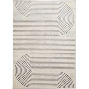 Think Rugs Сив/бежов килим 170x120 cm Apollo - Think Rugs (APO2683GRYIVRY1217)