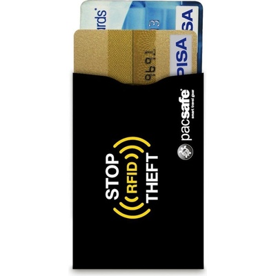 peneženka RFIDsleeve 25 2 PACK černá