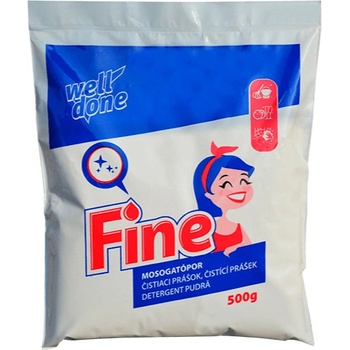 Well Done Fine prášok na umývanie riadu 500 g