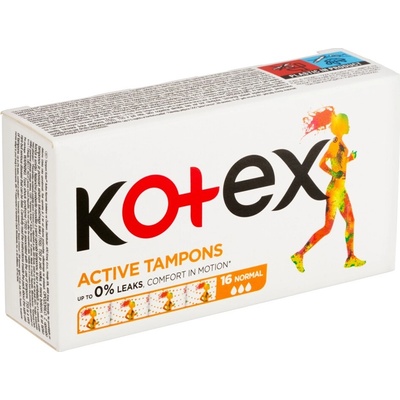 Kotex Tampony Active Normal 16 ks