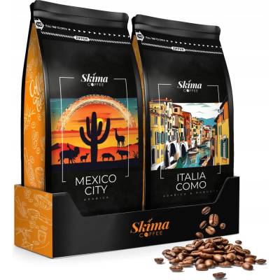 SKIMACOFFEE zmes 80% arabica 20% robusta 2 kg
