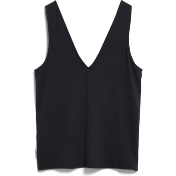 Armedangels Дамски топ Armedangels Women's V-Neck Jersey Top - Black - размер XS (916-6600-0111)