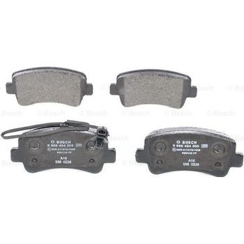 BOSCH Sada brzdových platničiek kotúčovej brzdy 0986494500