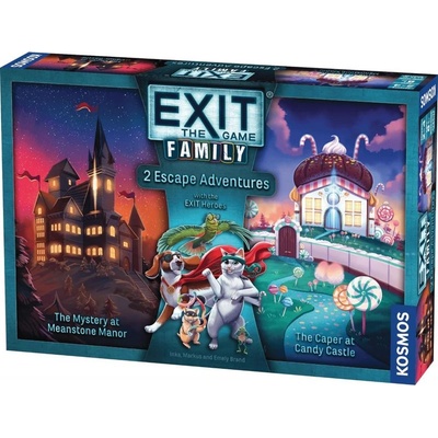 Настолна игра Exit: The Game - Family - 2 Escape Adventures - Кооперативна (692885)