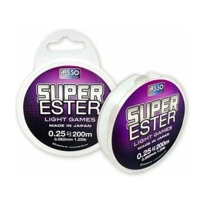 Asso Trout Area Super Ester 200m 0,128mm – Hledejceny.cz