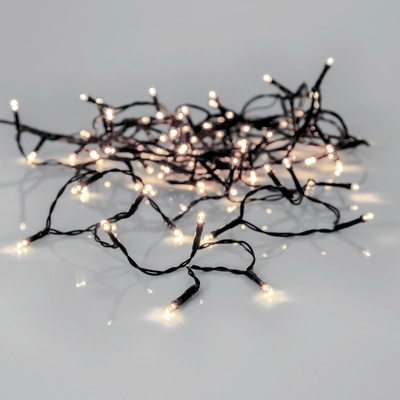 Star Trading Vonkajšia svetelná LED reťaz 80 svetielok dĺžka 5,5 m Cripsy Ice - čierny