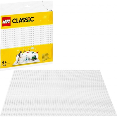 LEGO® Classic 11010 podložka na stavění Bílá – Zboží Mobilmania