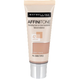 Maybelline new york Фон дьо тен Affinitone, Nr. 42 Dark Beige, 30 ml (10471970)