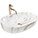 Rea Cleo 61 60,5x41 cm shiny white/stone (REA-U9656)