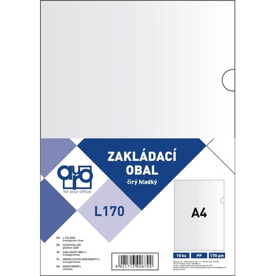 Obal A4 L silný L170, 1bal/10ks