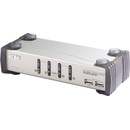 Aten CS-1734A KVM přepínač 4-port KVMP USB+PS/2, usb hub, audio, 1.2m kabely