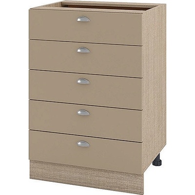 ИРИМ Долен кухненски шкаф Сити МФ-Капучино мат-11-29 60 см