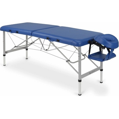 Habys Skladací masážny stôl Aero Stabila tmavo modrá 12 Vinyl Flex 165 x 60 cm
