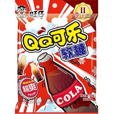 Want Want Želatinové bonbóny s příchutí coly 70 g