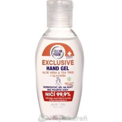 AVROPA CleanPharm Hand Gel Exclusive dezinfekčný gél na ruky 50 ml