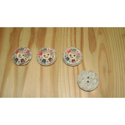 Gombík plast / Ø 2,5cm