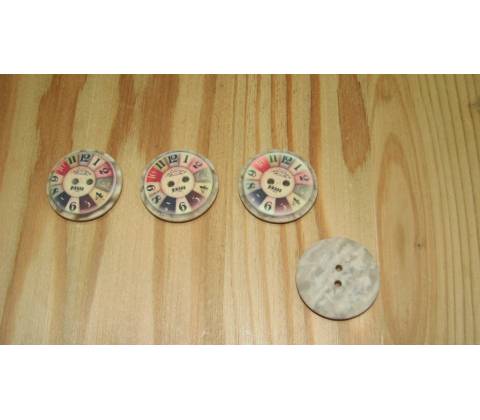 Gombík plast / Ø 2,5cm