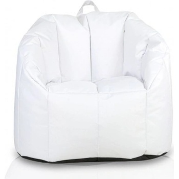 Ecopuf Simone polyester NC3 Biela