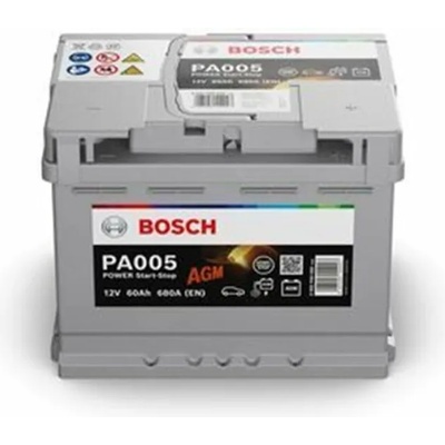 Bosch 60Ah 680A right+ (0092PA0050)