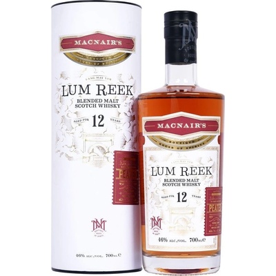 MacNair's Lum Reek Peated 12y 46% 0,7 l (tuba)