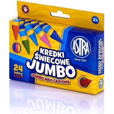 ASTRA Voskové farbičky JUMBO 24ks