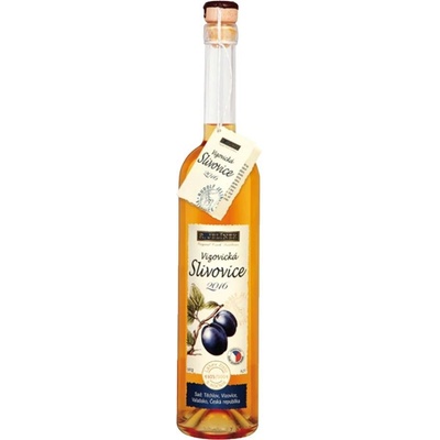Rudolf Jelínek Vizovická Slivovice Čačanská rodná 50% 0,7 l (holá láhev)