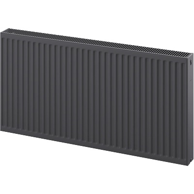 Mexen C22 панелен радиатор 400 x 500 мм, странично свързване, 593 W, антрацит - W422-040-050-66 (W422-040-050-66)