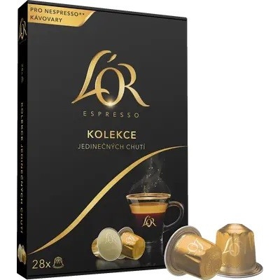 L´OR Espresso hliníkových kapslí do Nespresso 28 ks – Zboží Mobilmania