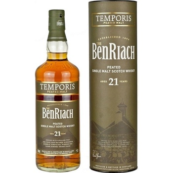 BenRiach Temporis 21y 46% 0,7 l (tuba)